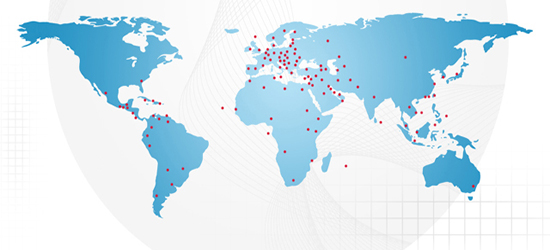 Mạng lưới chi nhánh của Teka trên toàn thế giới